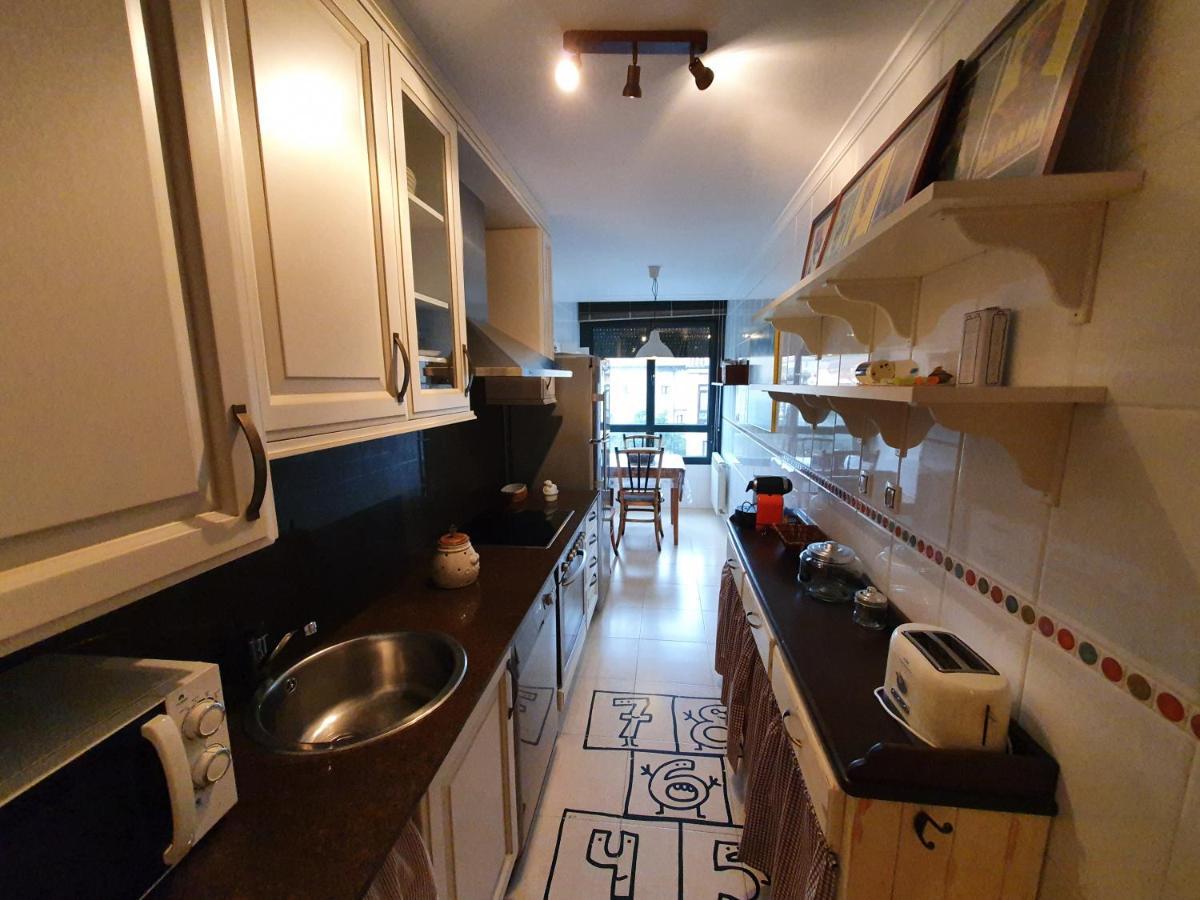 Babilonia, Apartamento En Llanes Tranquilo Y Centrico A 150M De La Playa Del Sablon エクステリア 写真