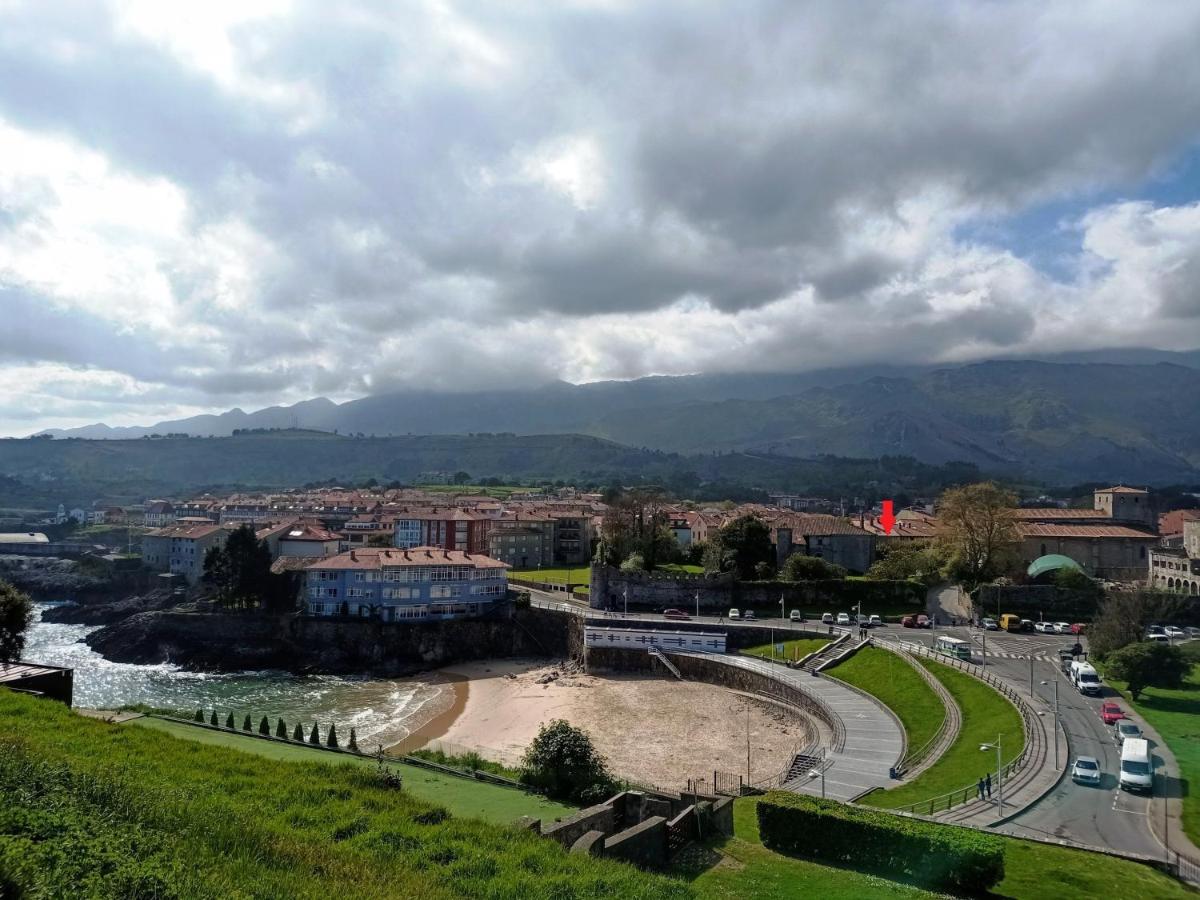 Babilonia, Apartamento En Llanes Tranquilo Y Centrico A 150M De La Playa Del Sablon エクステリア 写真